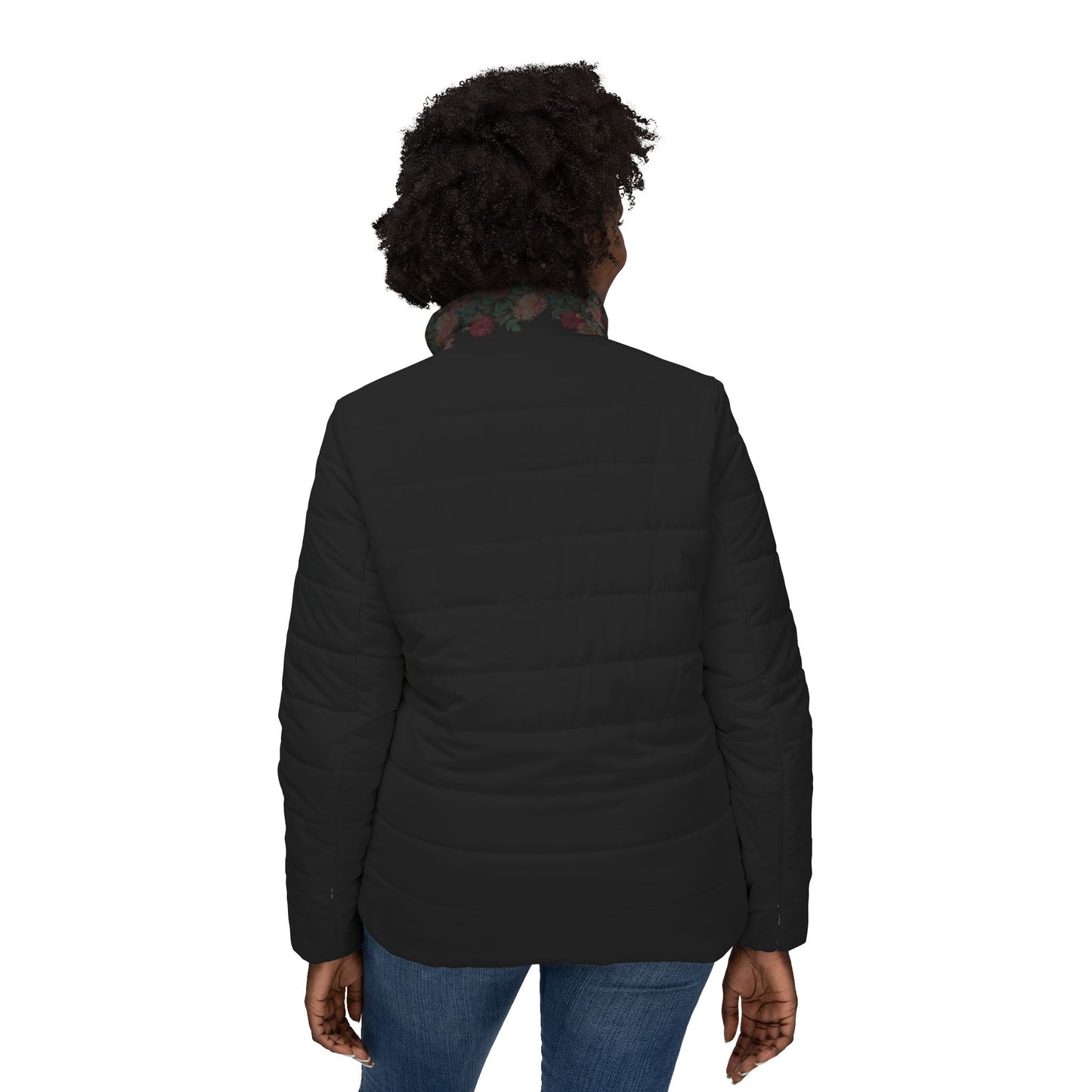 Puffer Jacket - Dahlia Cascade Design