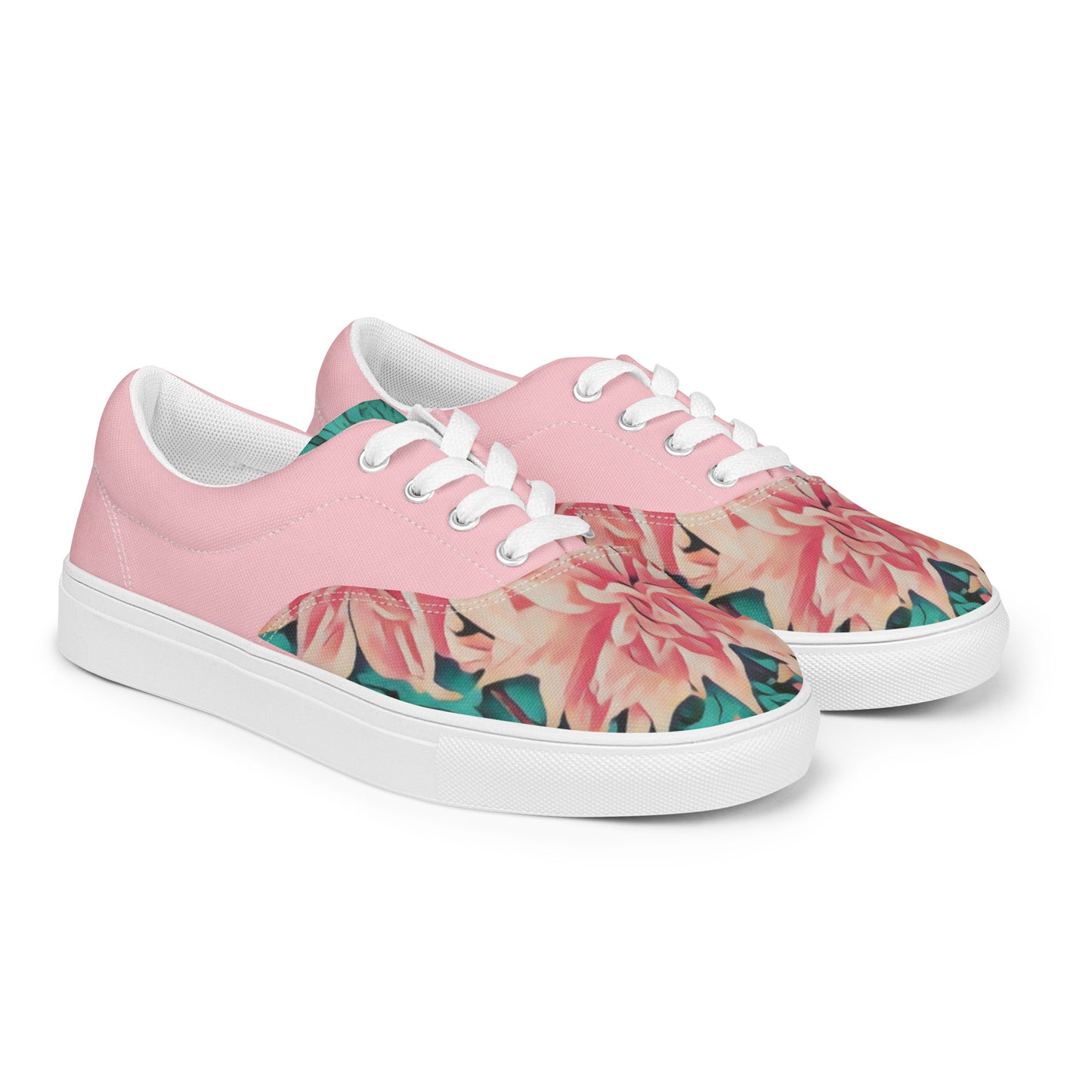 women-s-lace-up-canvas-shoes - front view