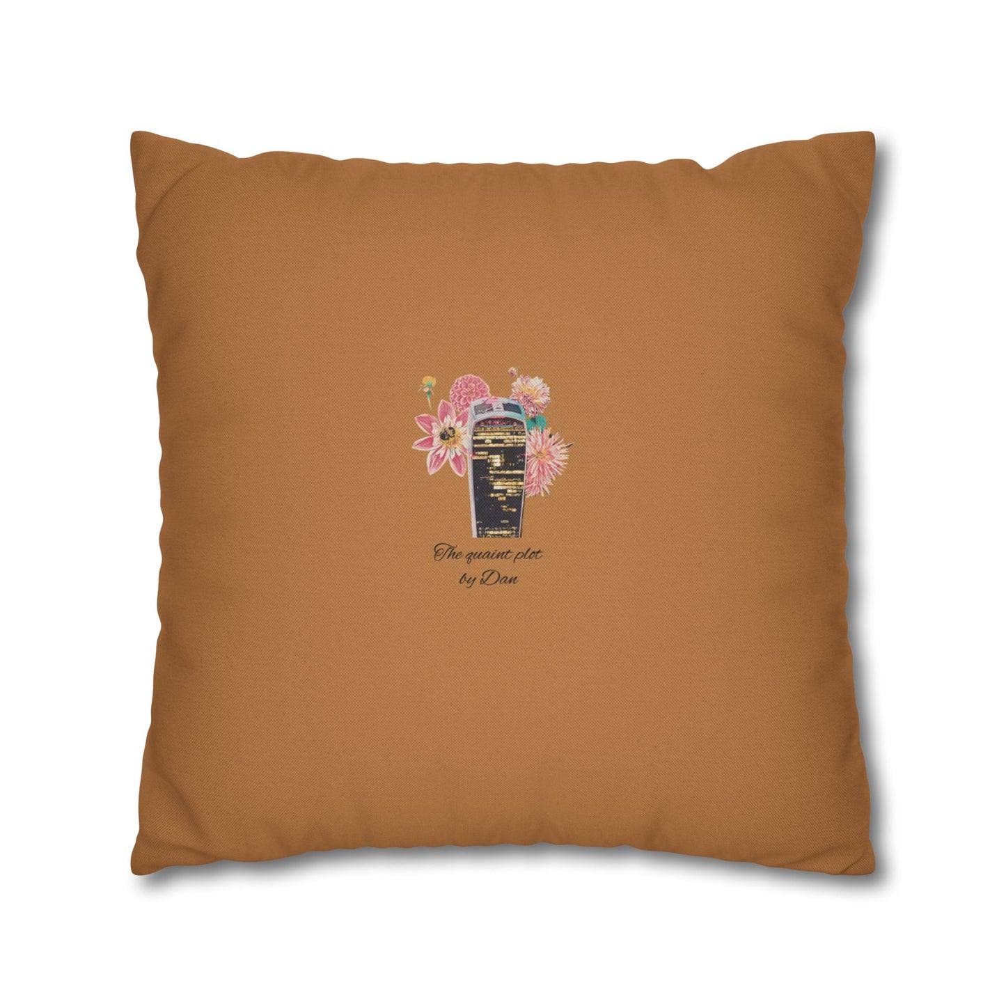 pillowcase-london-landmarks-autumn-floral-foliage - front view