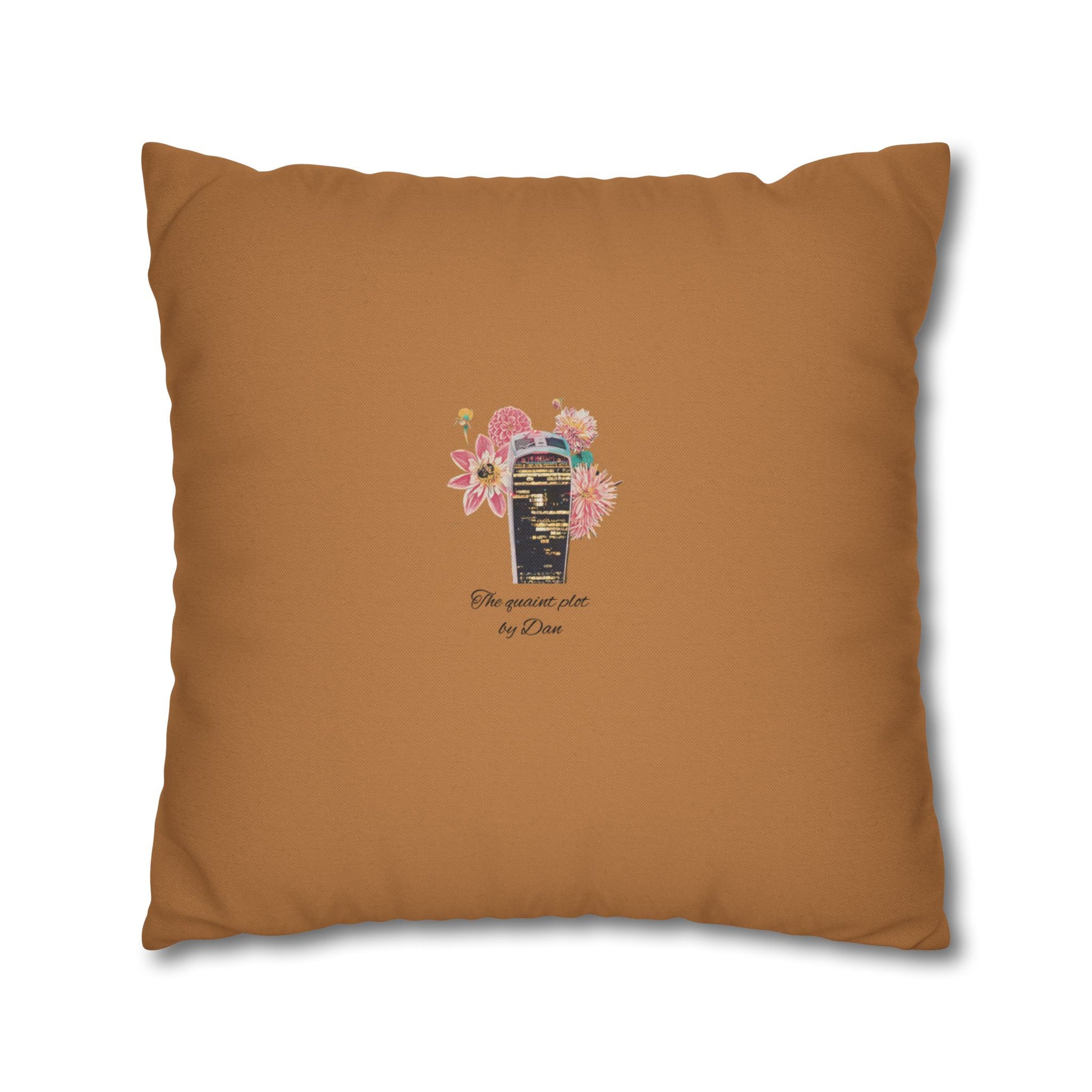 pillowcase-london-landmarks-autumn-floral-foliage - front view