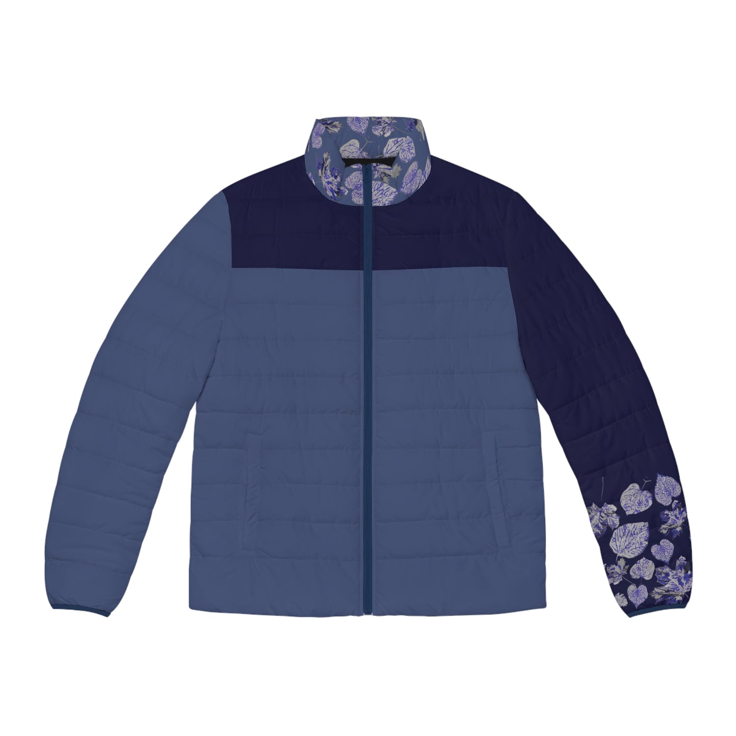Foliage double Blues Puffer Jacket