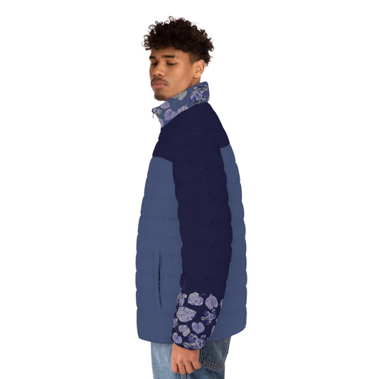 Foliage double Blues Puffer Jacket