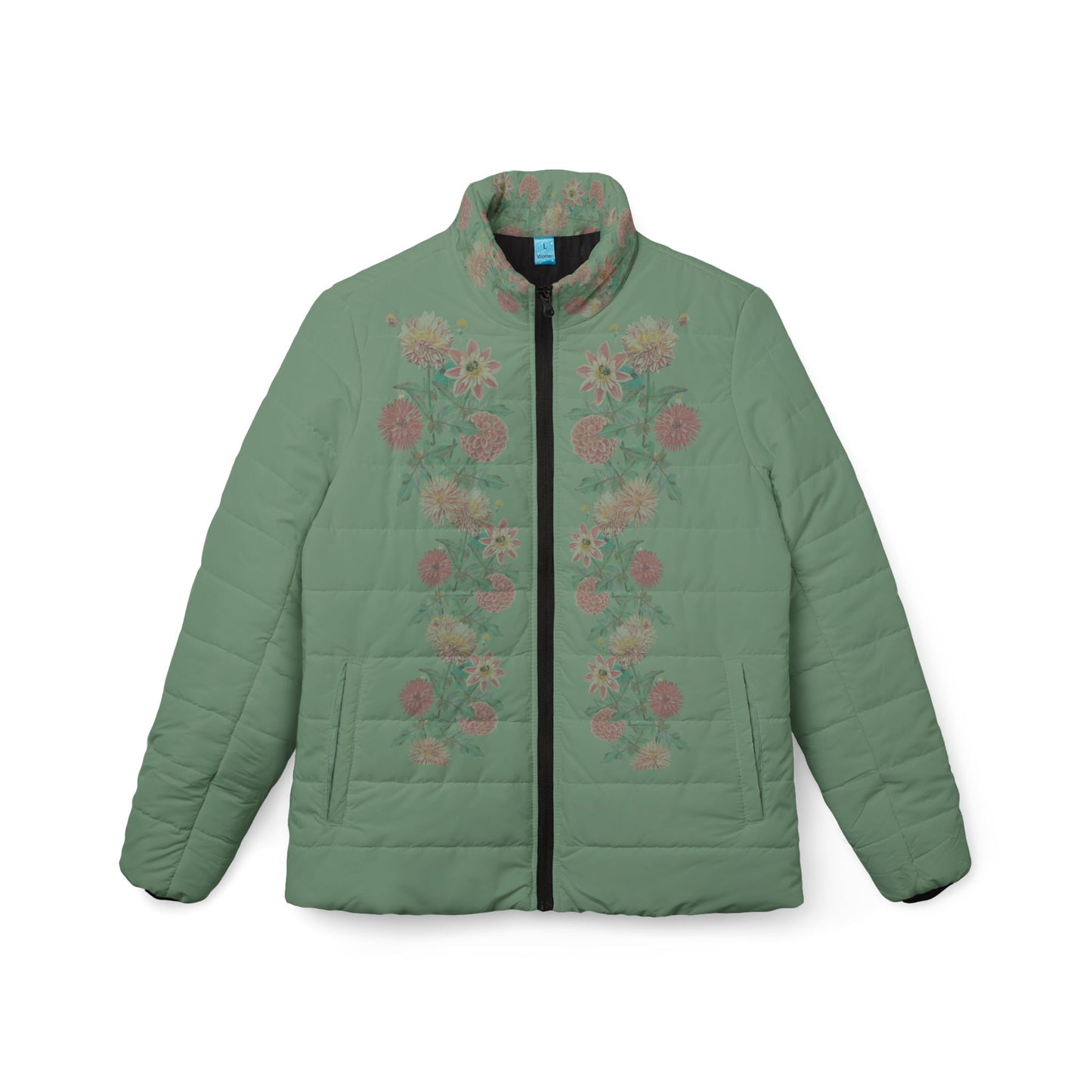 Sage Puffer Jacket - Dahlia Cascade Design