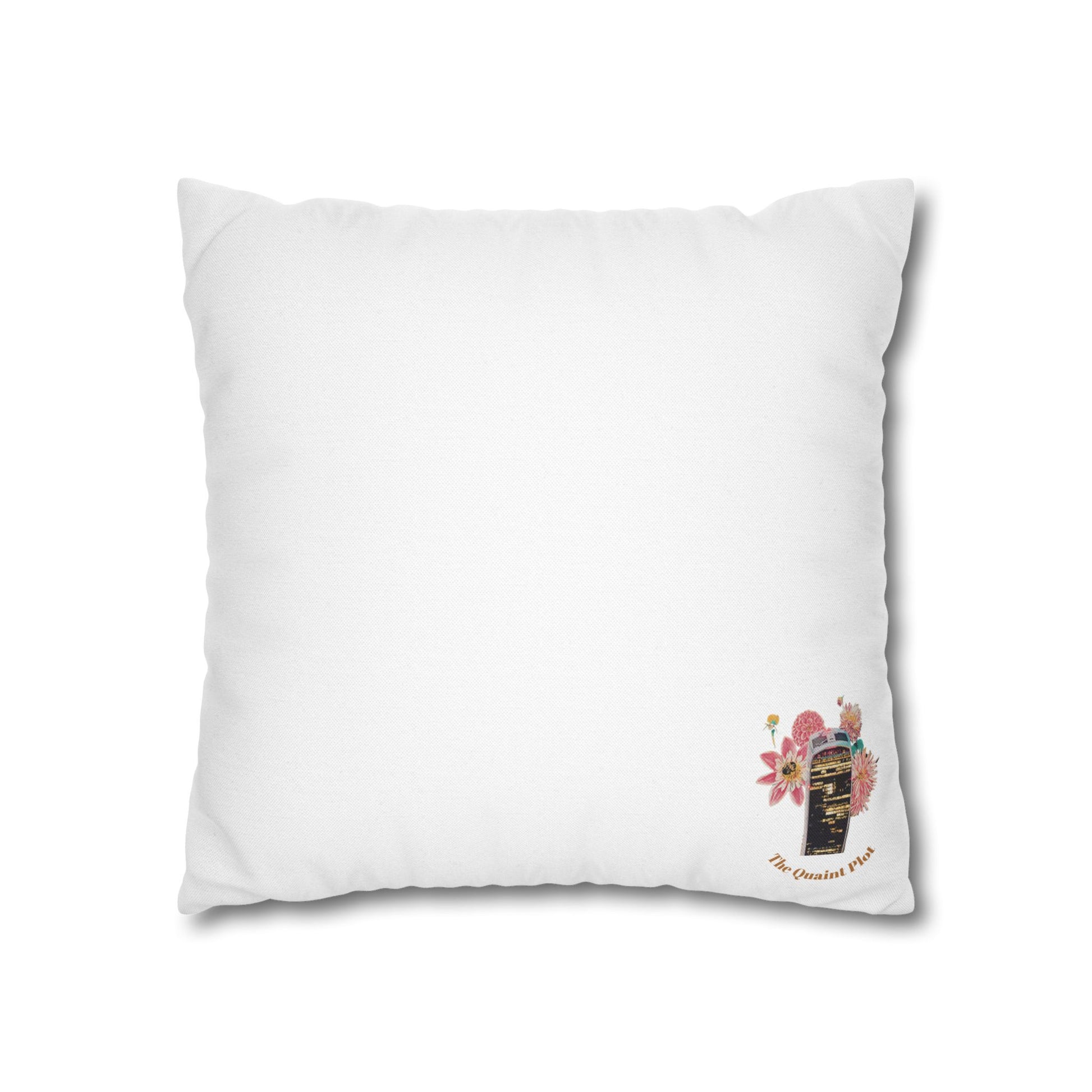 pillowcase-robin-and-pears-tree-and-sunflower-design - front view