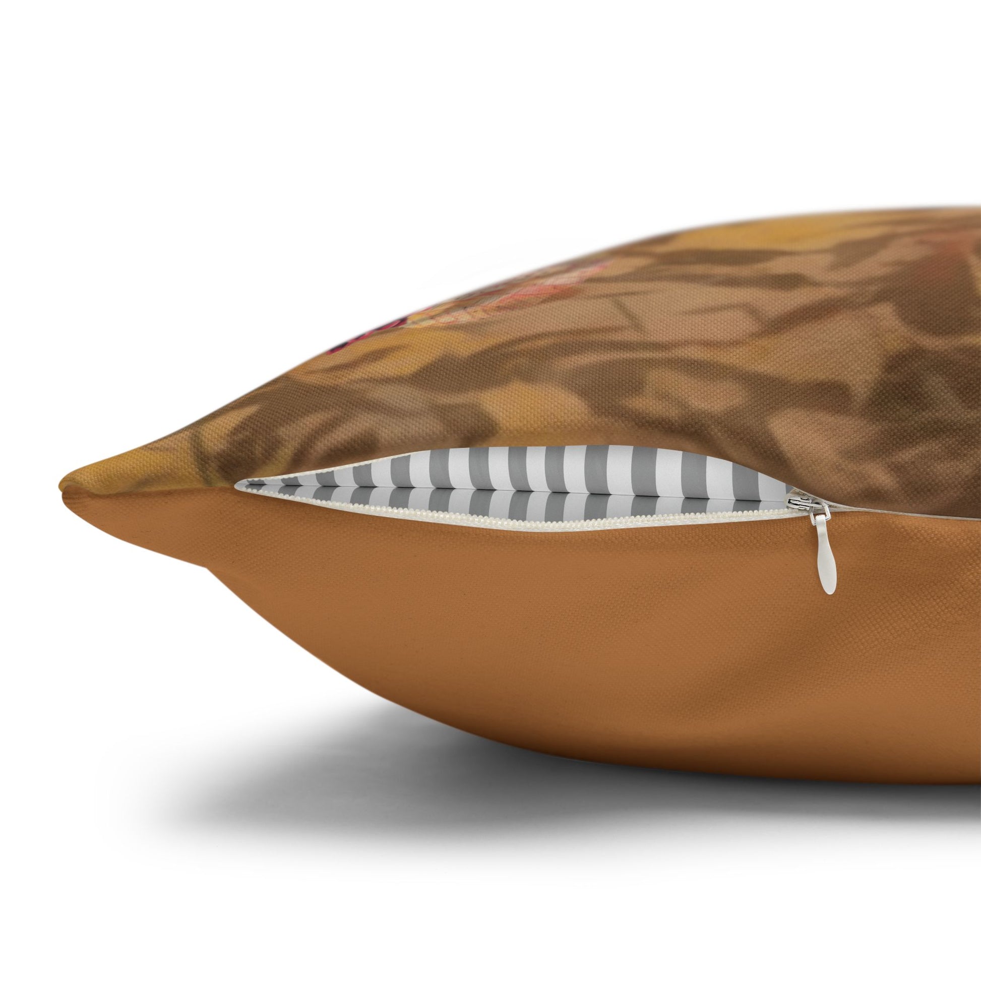 foliage-background-nature-themed-decorative-pillowcase-cozy-home-accent-gift-for-nature-lovers-fall-decor-eco-friendly-cushion-cover - front view