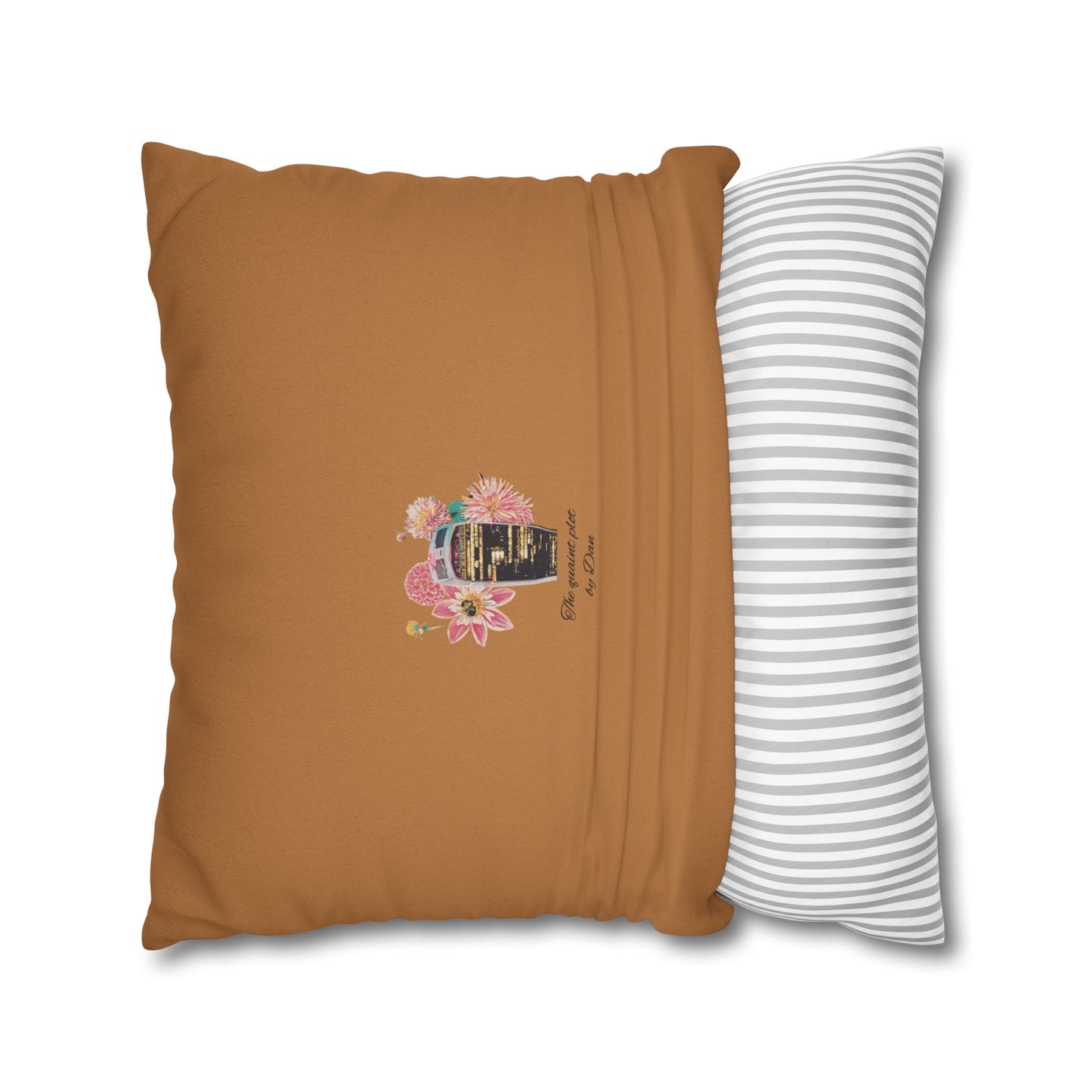 pillowcase-london-landmarks-autumn-floral-foliage - front view