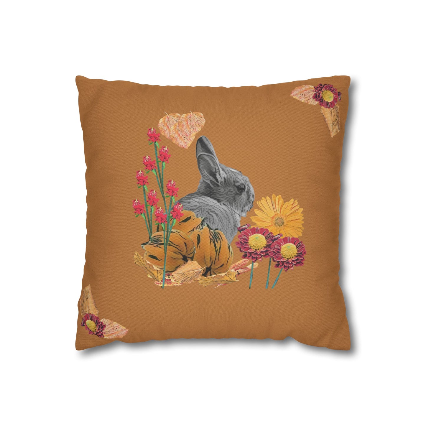 nature-themed-decorative-pillowcase-cozy-home-accent-gift-for-nature-lovers-fall-decor-eco-friendly-cushion-cover - front view
