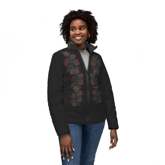 Puffer Jacket - Dahlia Cascade Design