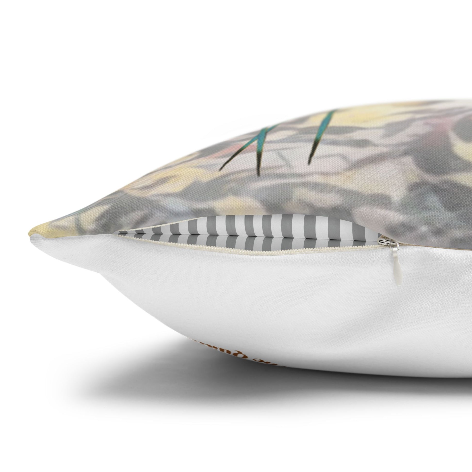 pillowcase-squirrels-and-apple-tree-floral-design - front view