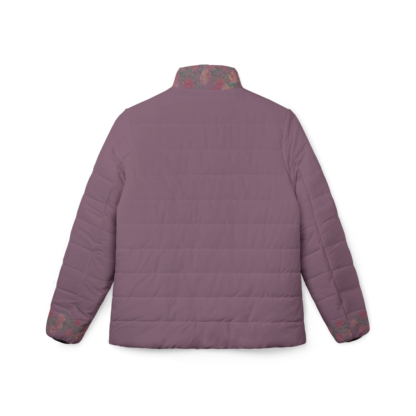 Dark Pink Puffer Jacket - extremity Dahlia Cascade Design