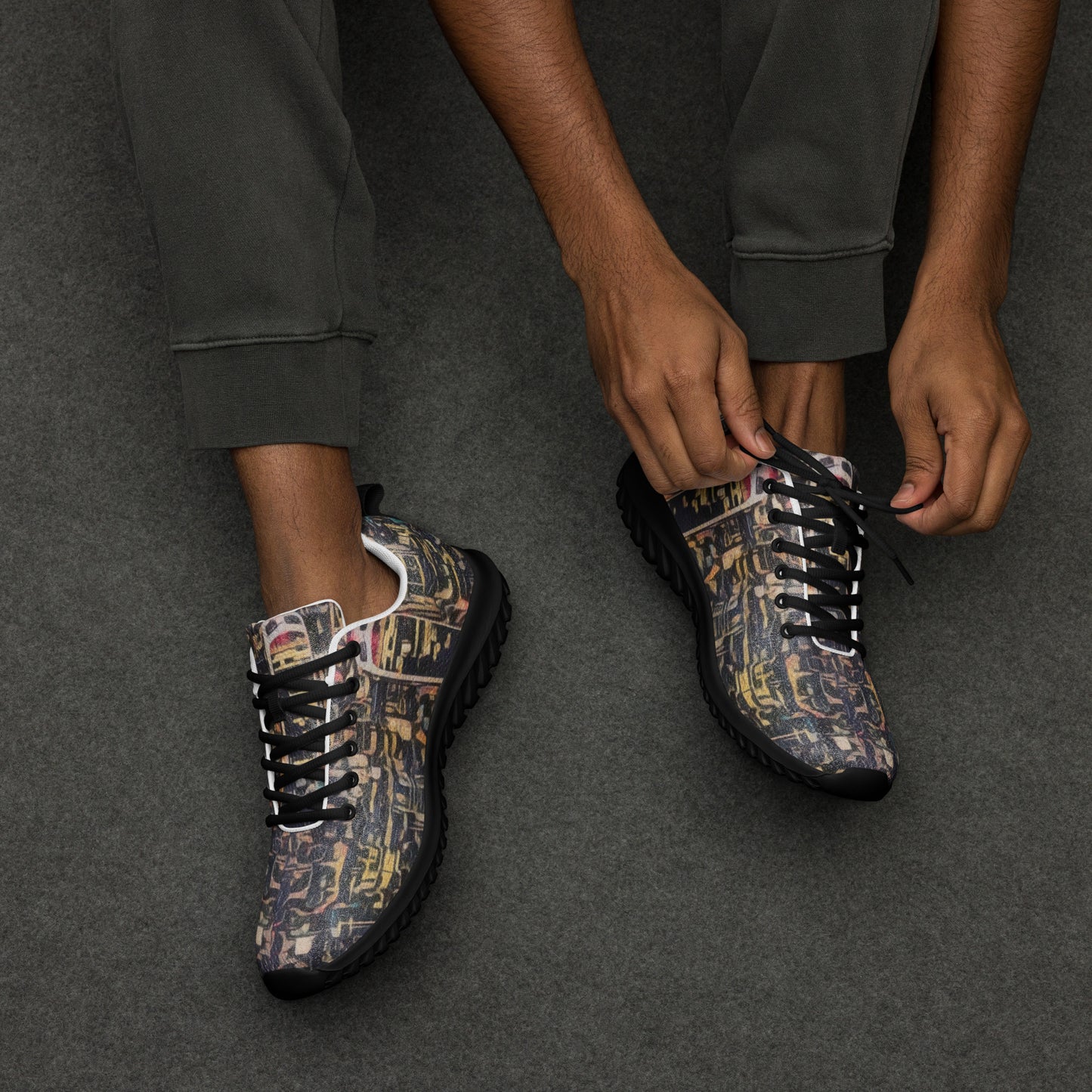 men-s-athletic-shoes - front view