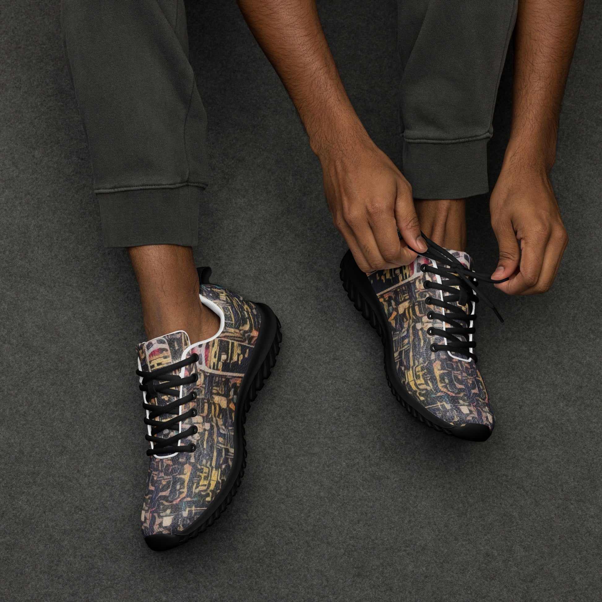 men-s-athletic-shoes - front view