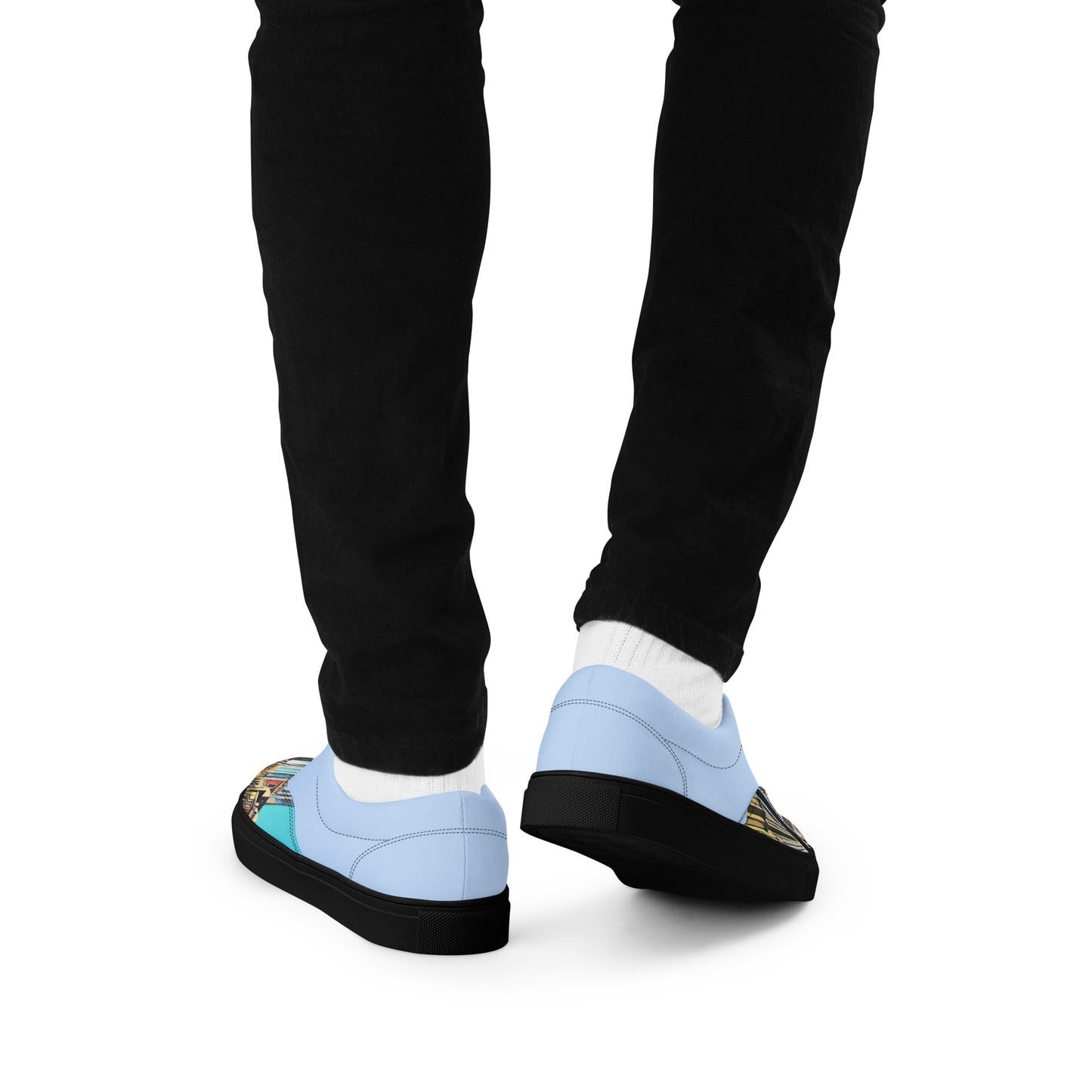 men-s-lace-up-canvas-shoes - front view