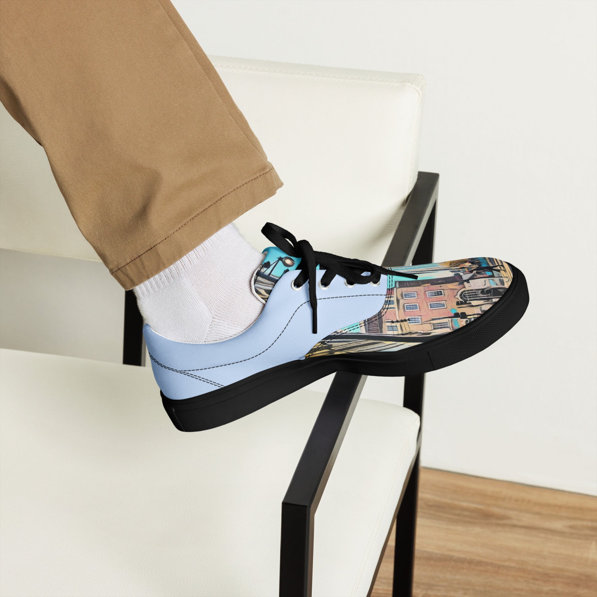 men-s-lace-up-canvas-shoes - front view