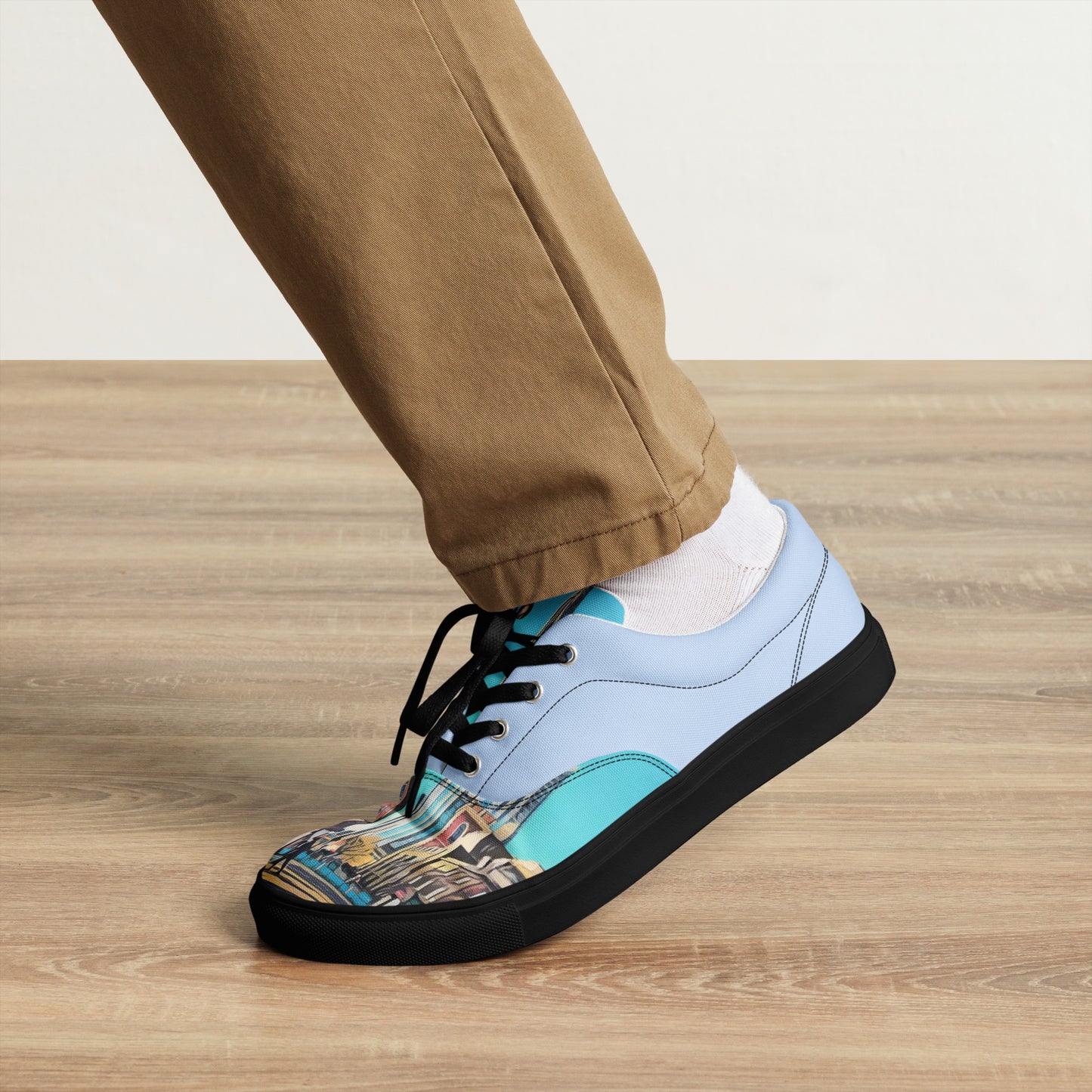 men-s-lace-up-canvas-shoes - front view