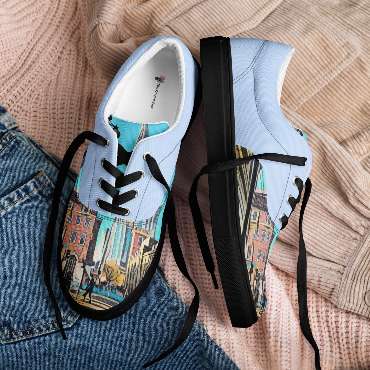 men-s-lace-up-canvas-shoes - front view