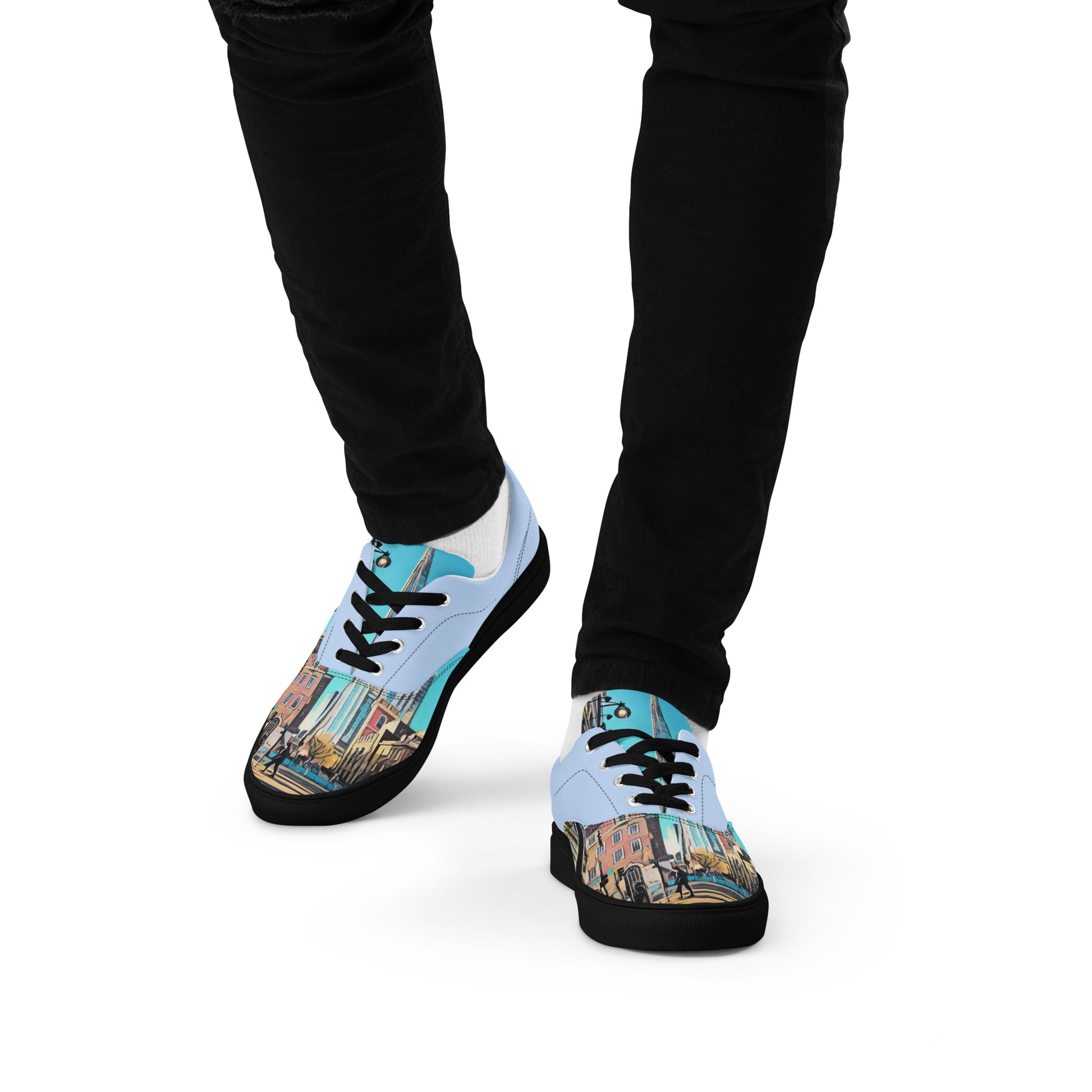 men-s-lace-up-canvas-shoes - front view