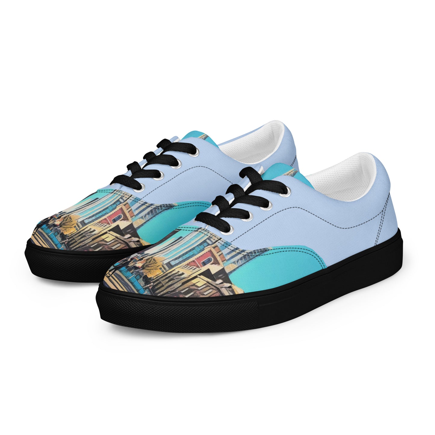 men-s-lace-up-canvas-shoes - front view