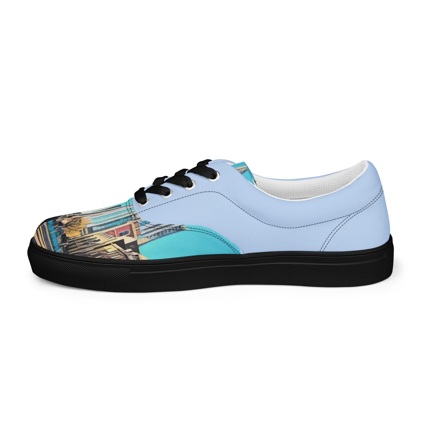 men-s-lace-up-canvas-shoes - front view