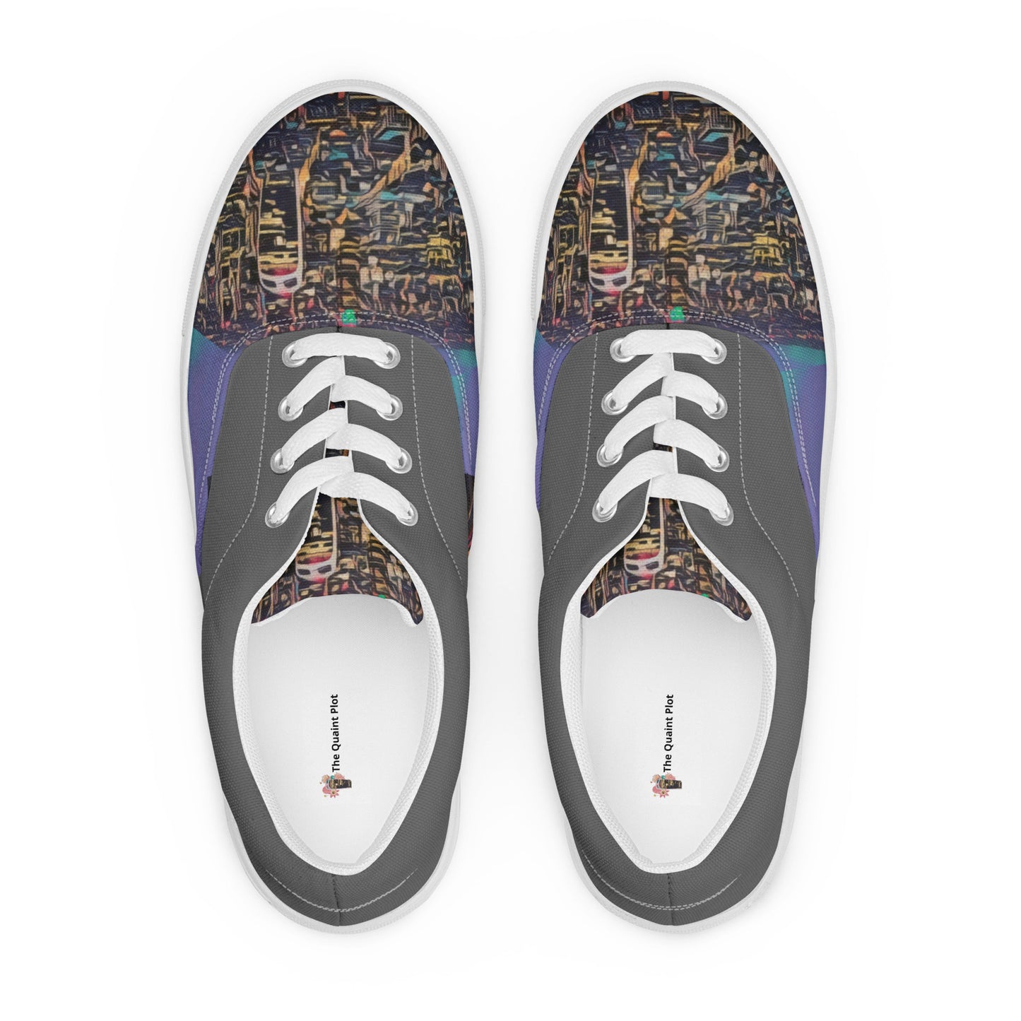men-s-london-walkie-talkie-cityscape-lace-up-shoes - front view