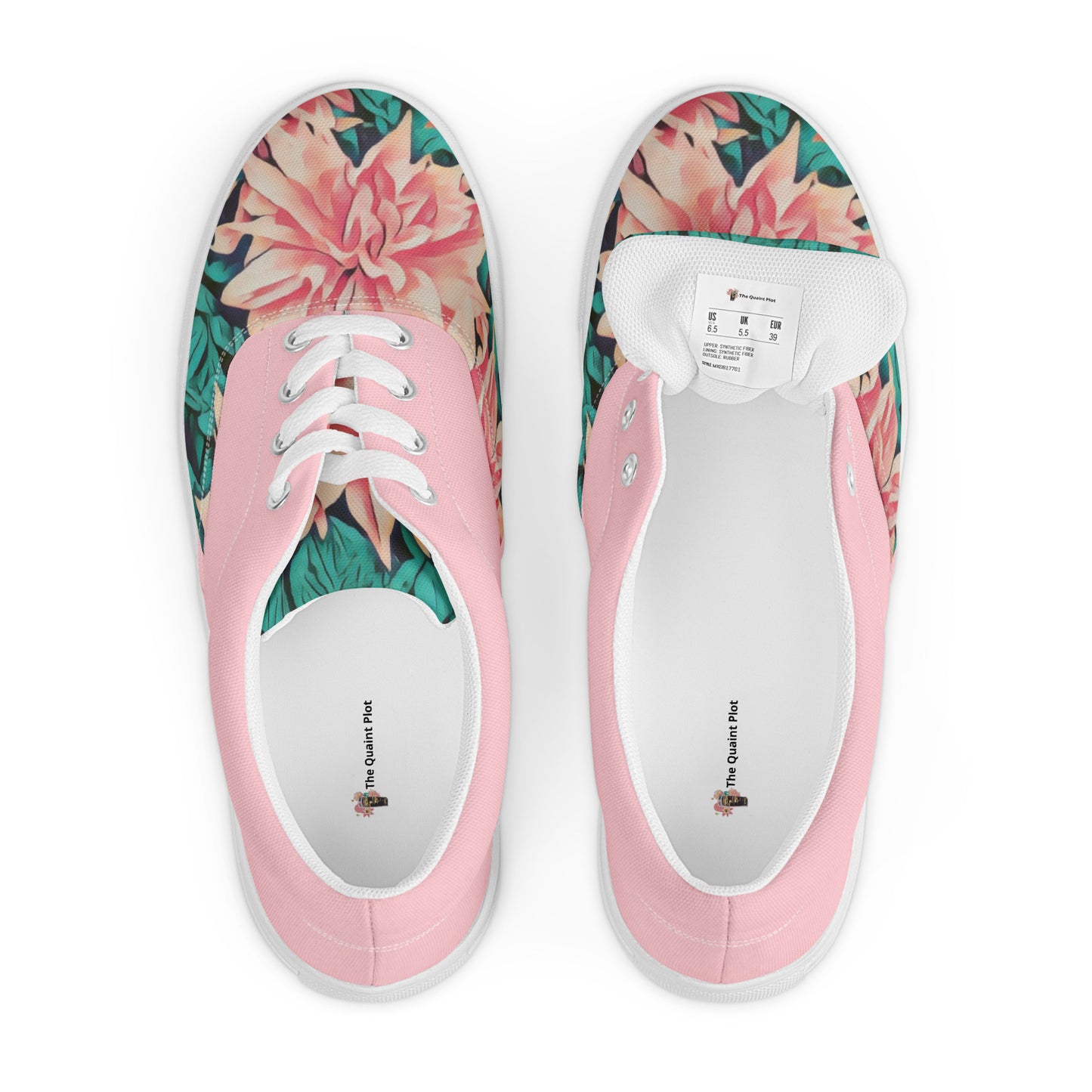 women-s-lace-up-canvas-shoes - front view