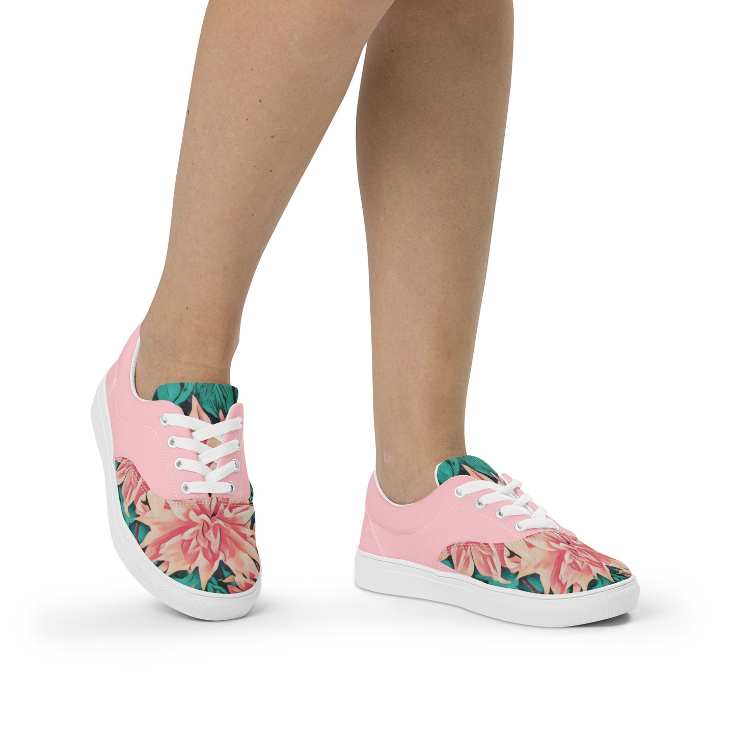 women-s-lace-up-canvas-shoes - front view