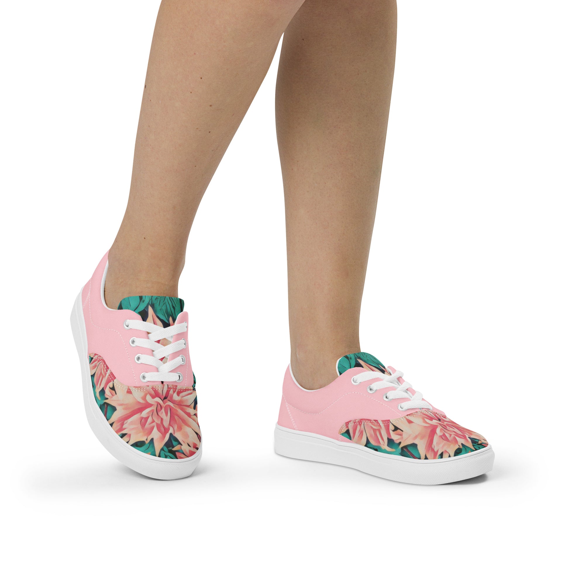 women-s-lace-up-canvas-shoes - front view