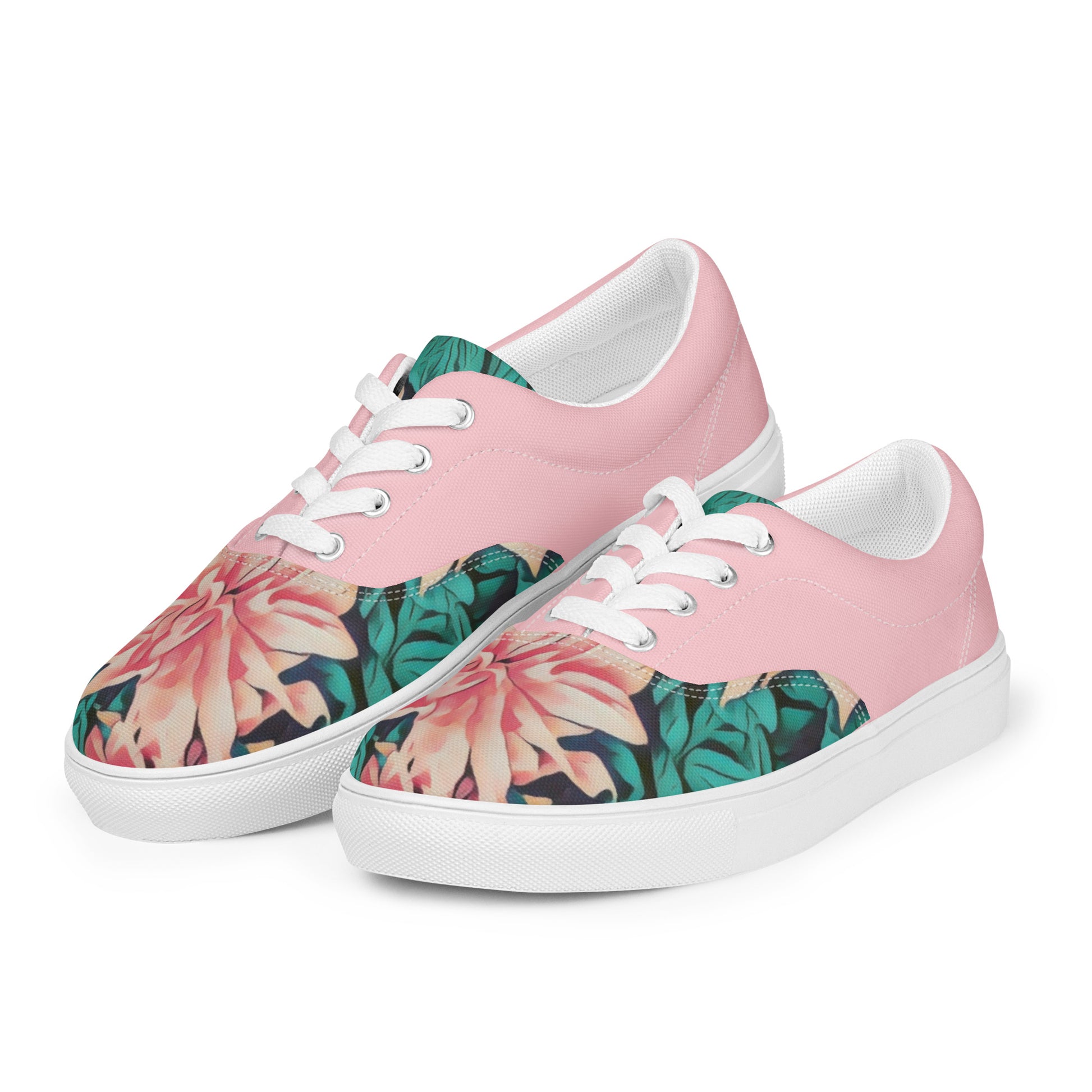 women-s-lace-up-canvas-shoes - front view