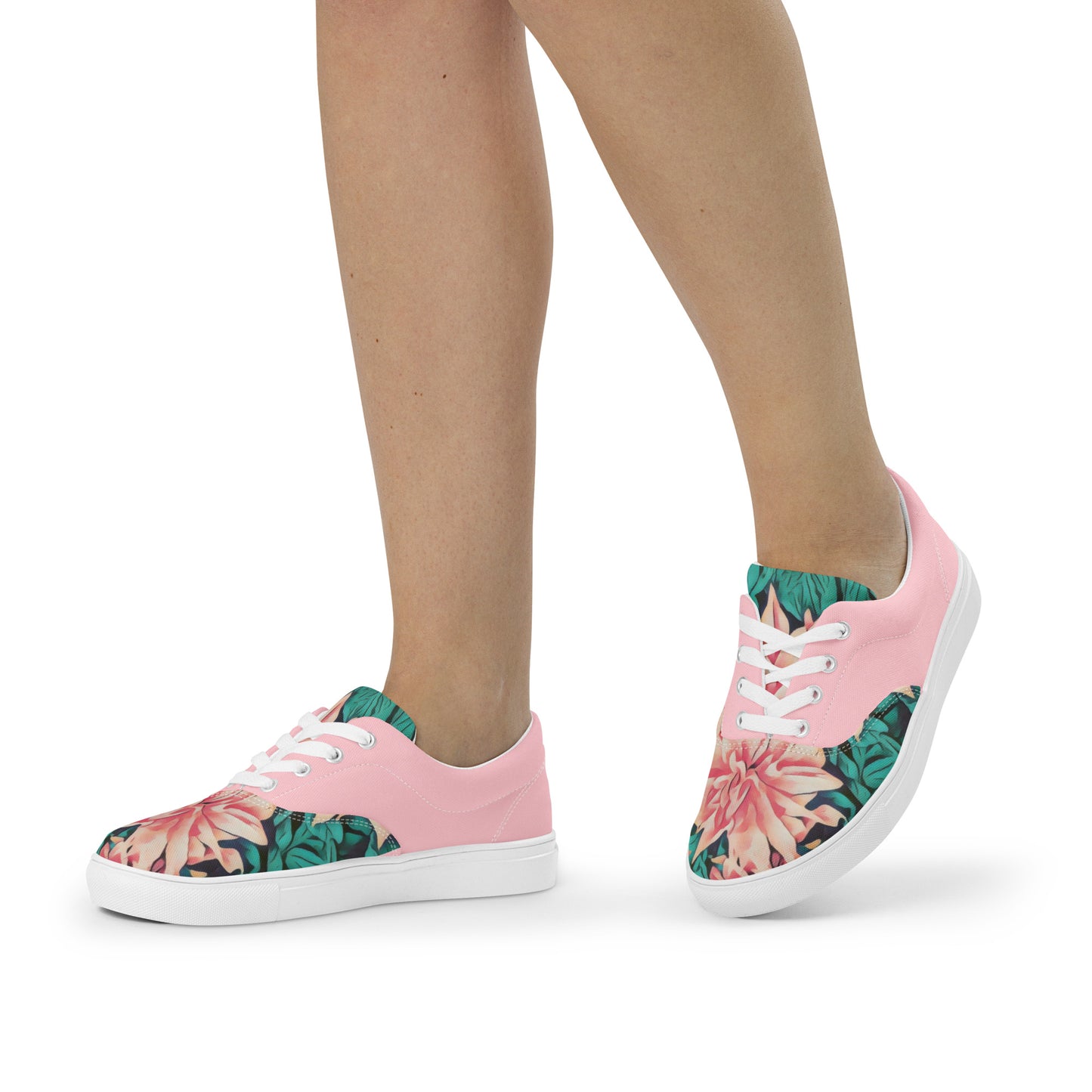 women-s-lace-up-canvas-shoes - front view