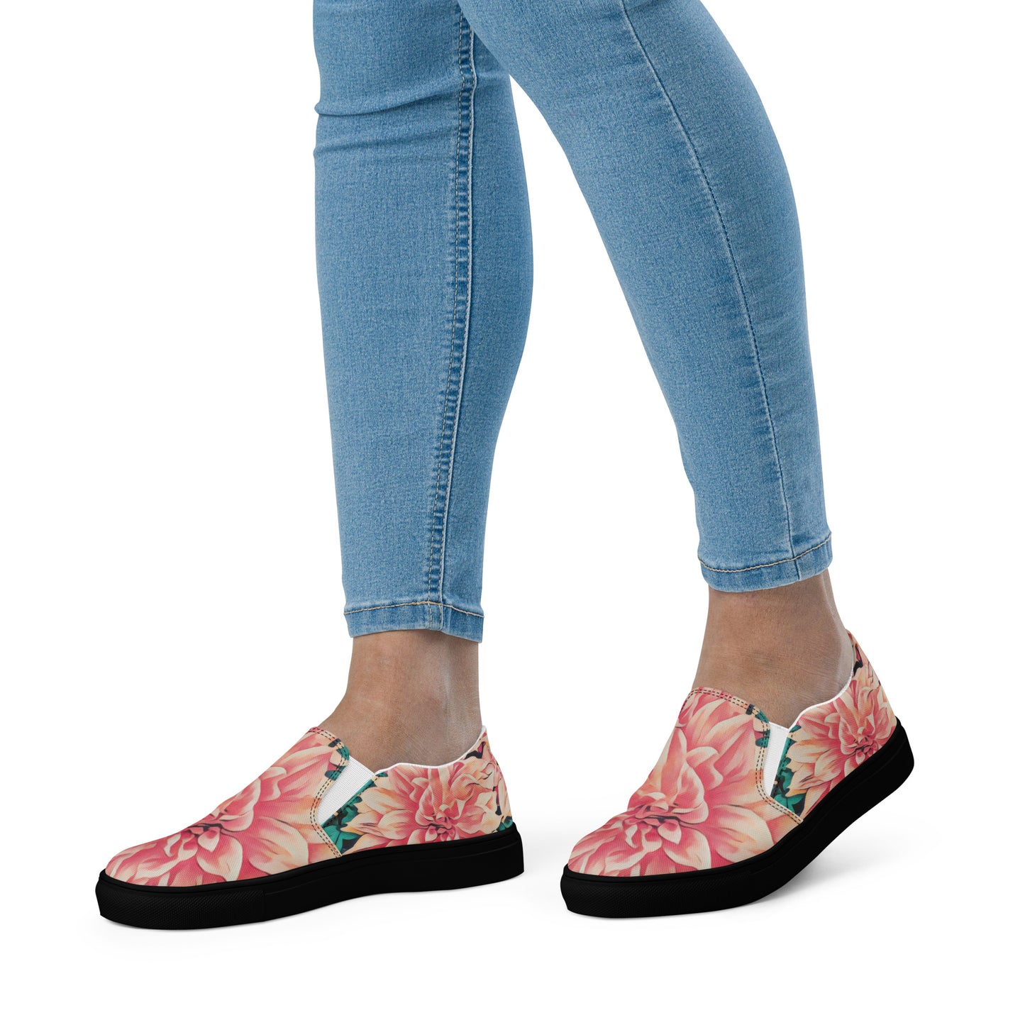 women-s-slip-on-canvas-shoes - front view