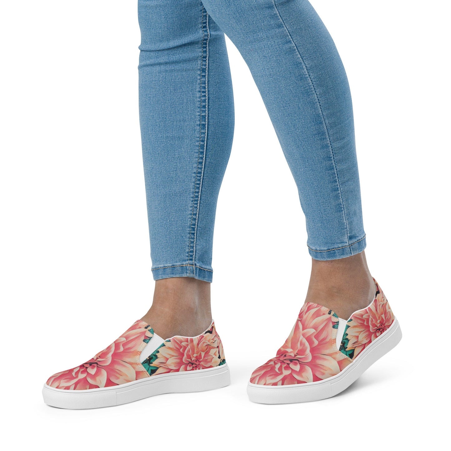 women-s-slip-on-canvas-shoes - front view